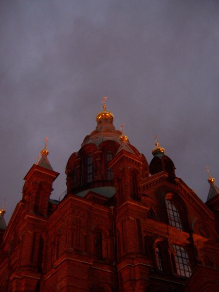 Orthodoxe Kirche bei Sonnenaufgang RHR08
