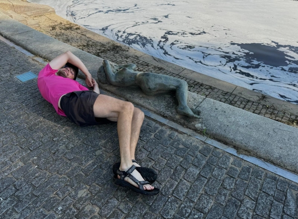 Skulpturen am Ufer der Naab 2024